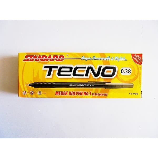 

Pulpen Standard Tecno (12pcs)