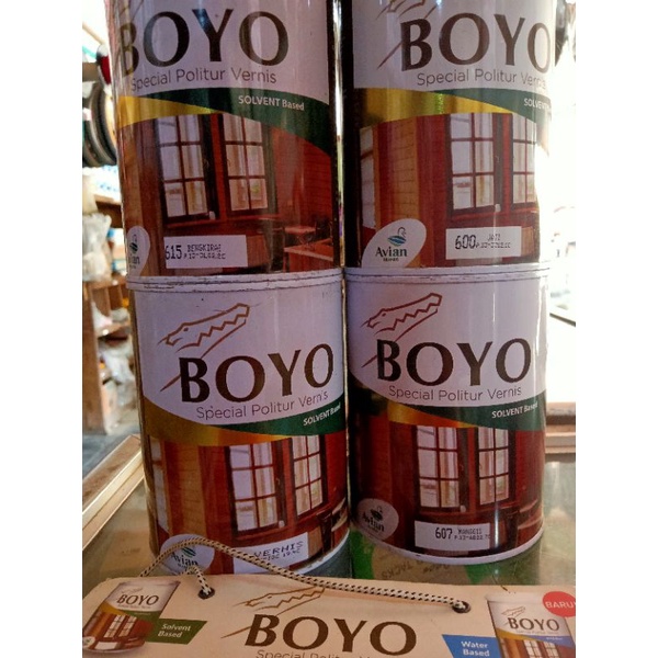 BOYO cat politur Vernis 1 Kg