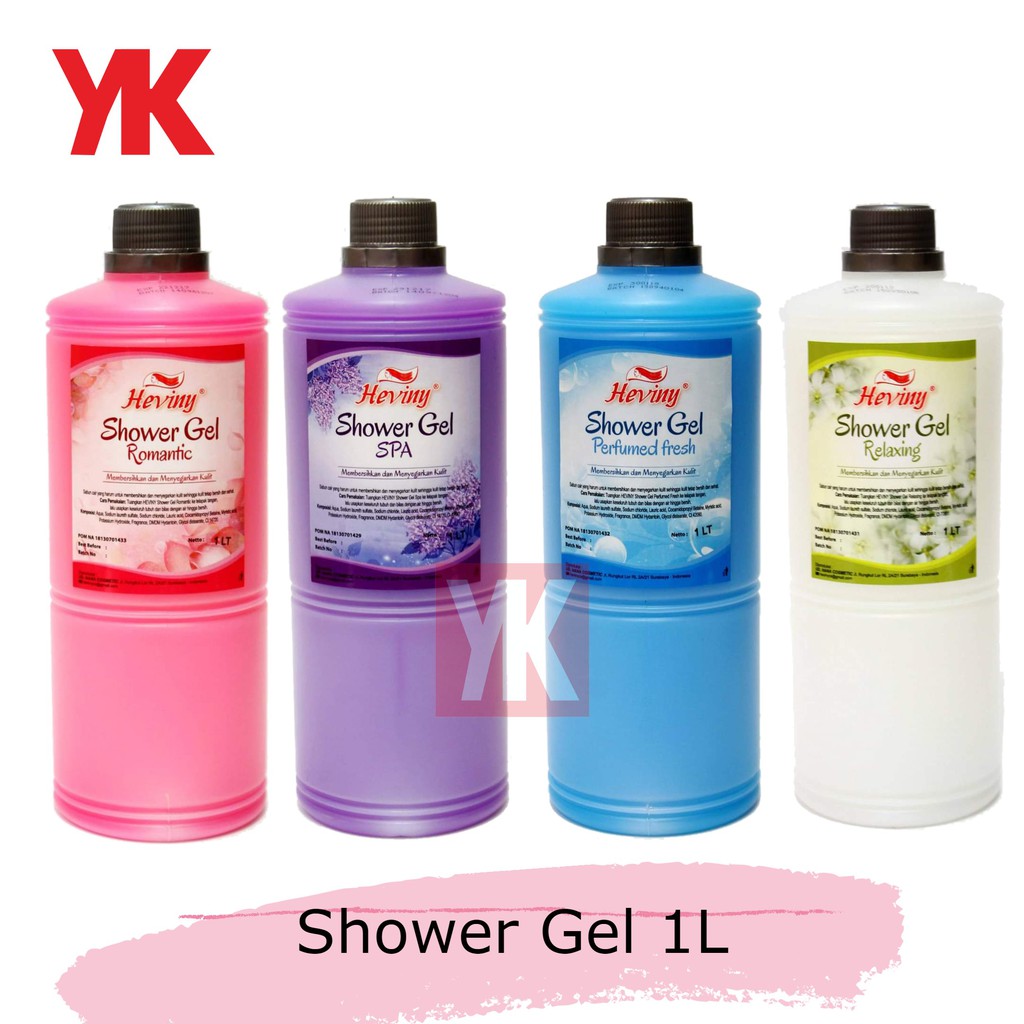 YK - HEVINY Shower Gel 1L