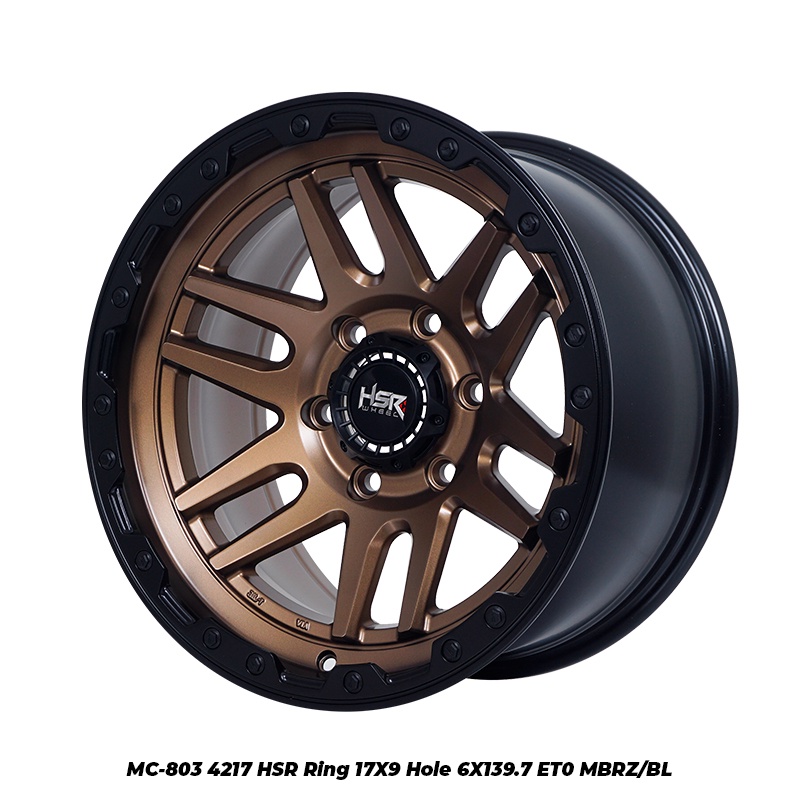 Velg Mobil HSR MC-803 4217 Ring 17 Velg Offroad R17 Pajero Fortuner Ranger Hilux DC