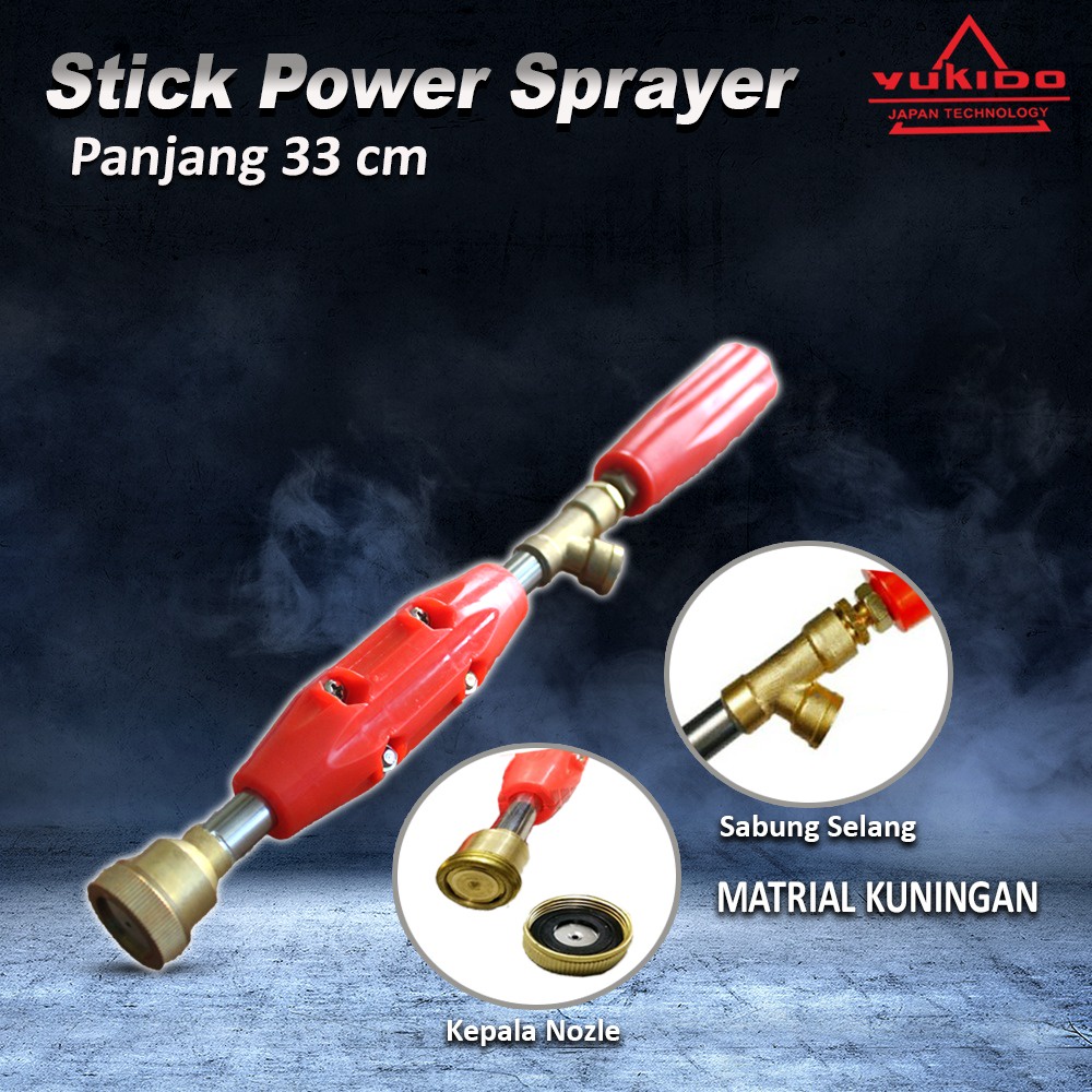 STICK / STIK SPRAYER GUN MODEL SANCHIN Gun 20cm 30,cm 45cm stik sanchin dan neple stik cuci motor