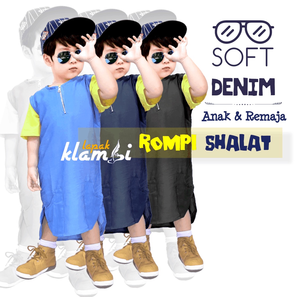 LapakKlambi - Baju Rompi Sholat Shalat Kado Khitan Anak Laki Remaja Hadiah Sunat Khitanan Muslim Mur