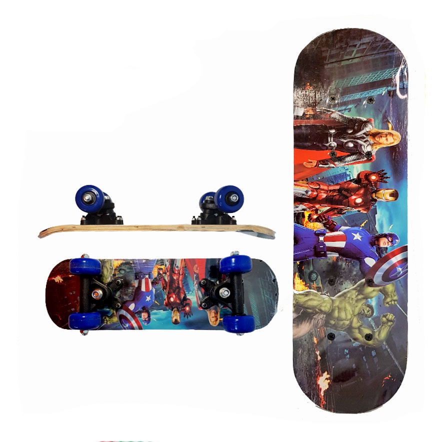 Skateboard Anak Full Set Papan Skateborad Karakter 1705