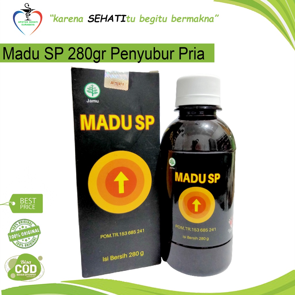 Madu SP 280gr Obat Herbal Alami Penyubur Subur Pria