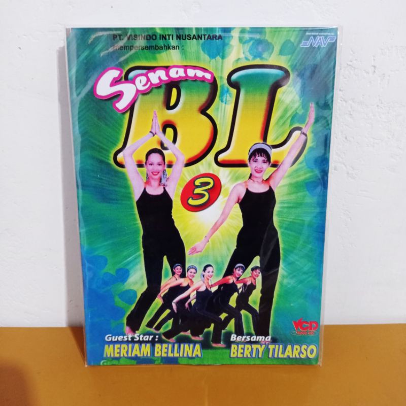 KASET VIDEO CD DVD ORIGINAL SENAM BL VOL 3 BERTY TILARSO