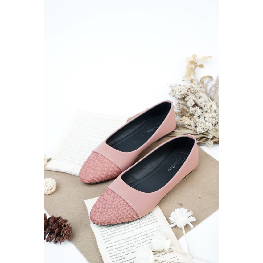 TYARA - Sepatu Flatshoes Wanita Flat Shoes Balet BN01