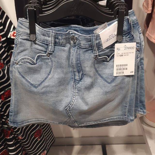 H&M rok jeans
