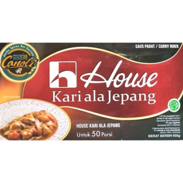 House Curry Sauce Mix - Bumbu Saus Kari lokal ala Jepang - 1kg