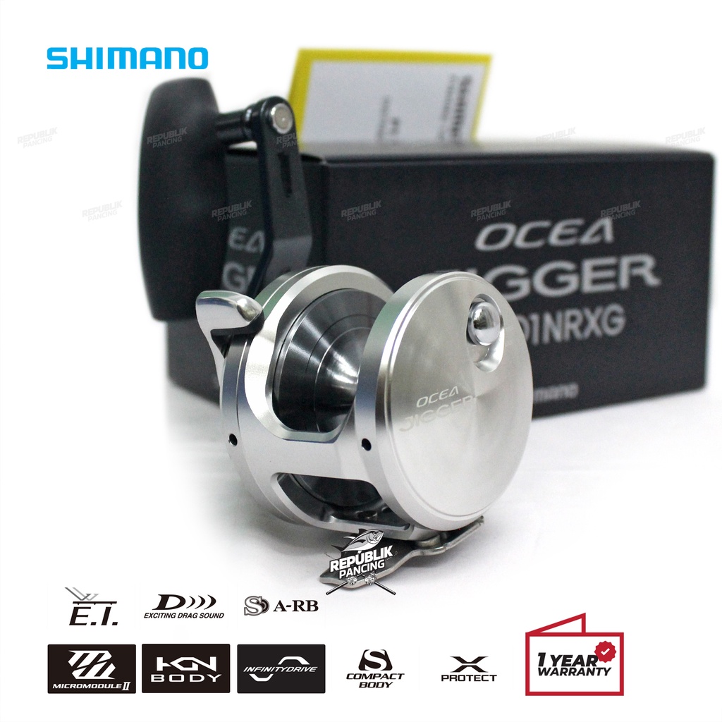 Reel Jigging OH Shimano OCEA JIGGER 2001 NR MG/XG | Japan Overhead 21 Original