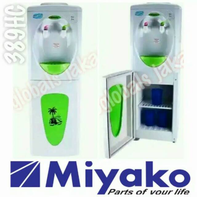 DISPENSER TINGGI MIYAKO HOT AND COOL  WD389 HC