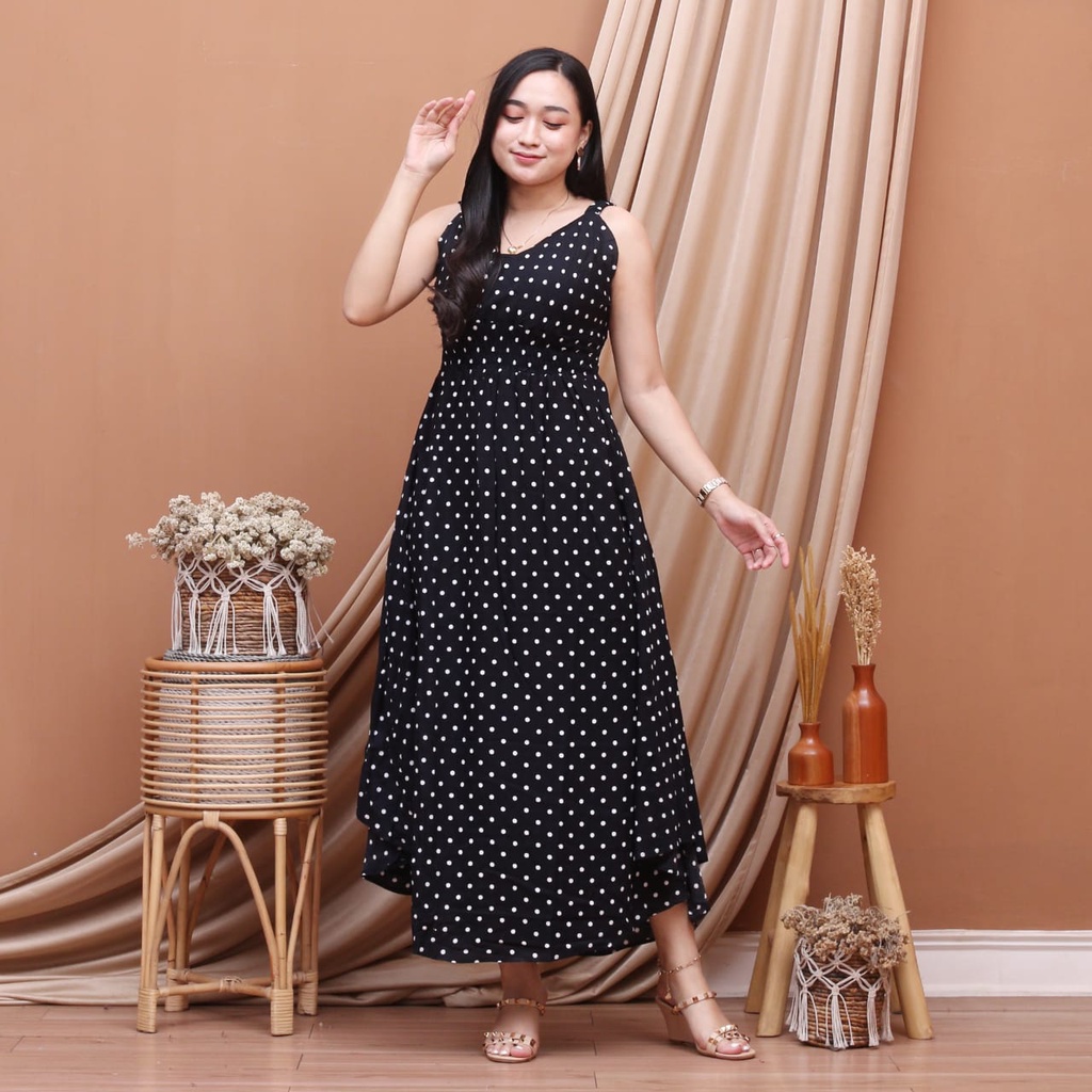 (VIRAL 2022) DASTER DRESS YUKENSI BUSUI MATA KAKI / BAJU SANTAI / PAKAIAN WANITA TERBARU 2022 MOTIF BALI ADEM SEJUK RAYON HALUS KASUAL SUPER JUMBO