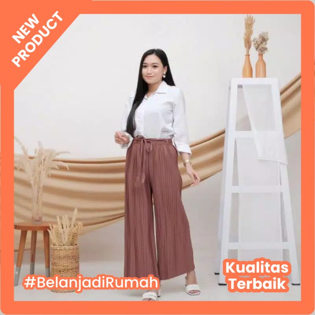CELANA KULOT PLISKET || KULOT PLISKET PREMIUM polos