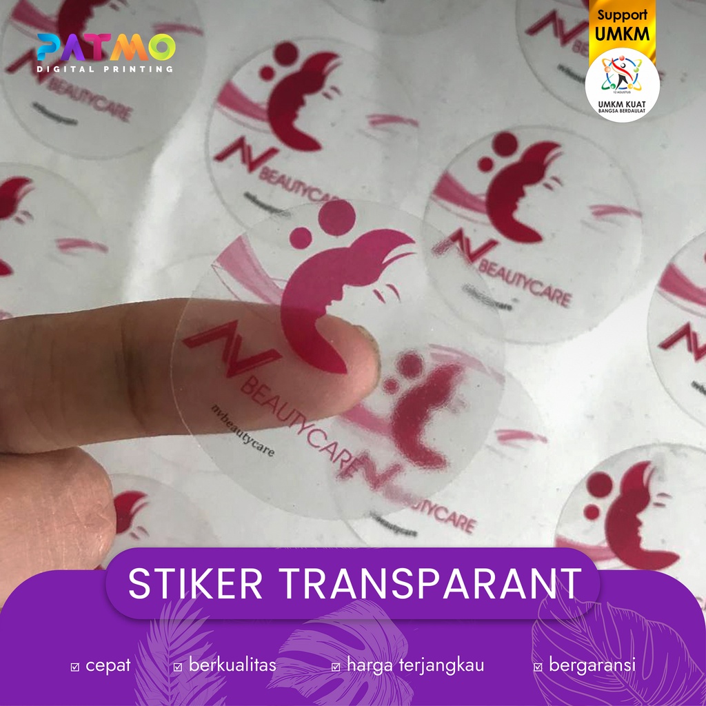 

Cetak Stiker Vinyl Transparant A3+ | Cetak Stiker Label Kemasan | Usaha Makanan | Label Minuman