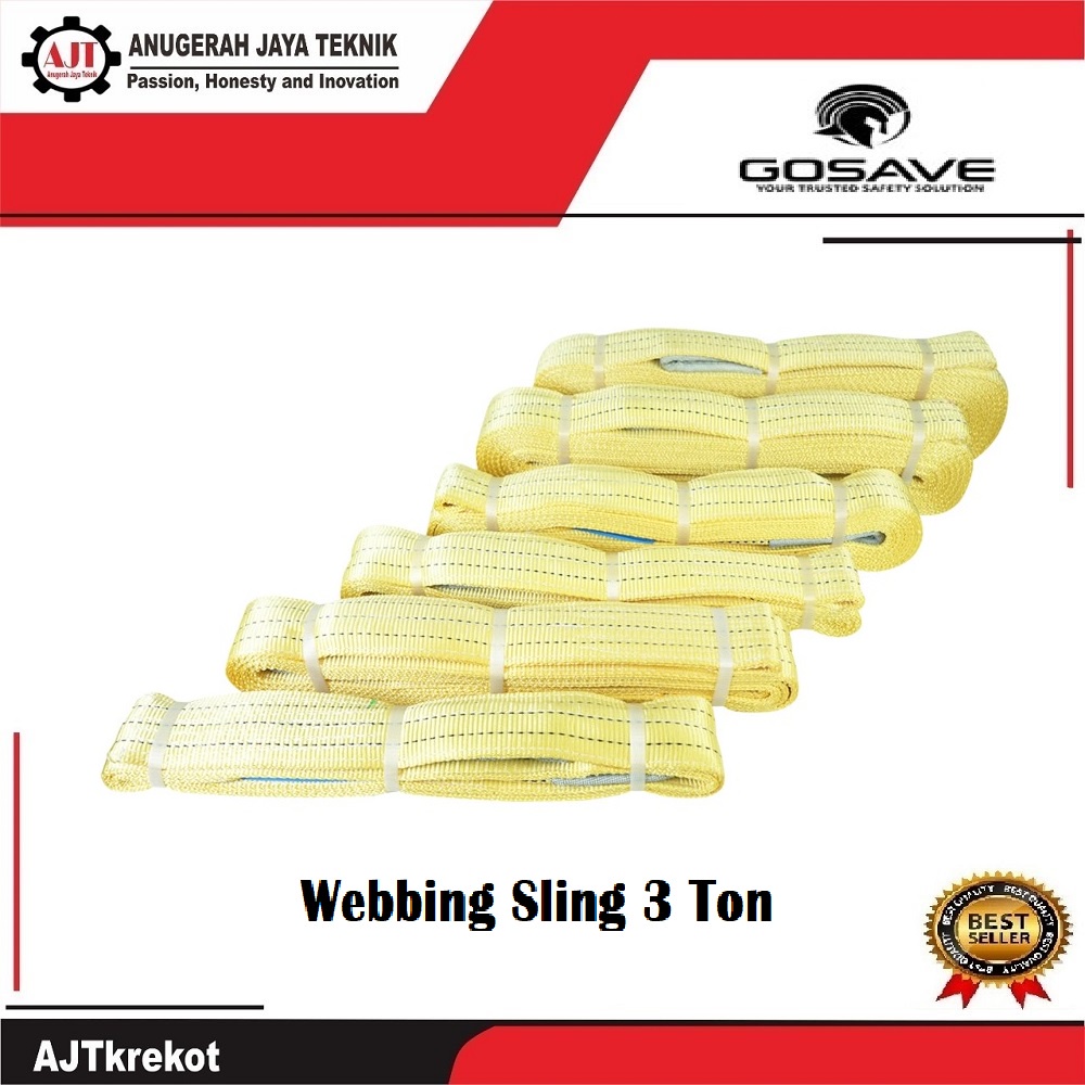 Webbing Sling 3 Ton X 10 Meter