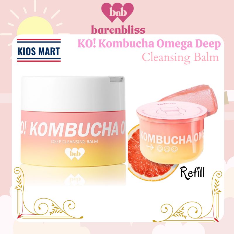 BNB Barenbliss KO Kombucha Omega Deep Cleansing Balm | Oil Cleanser Pembersih Make Up