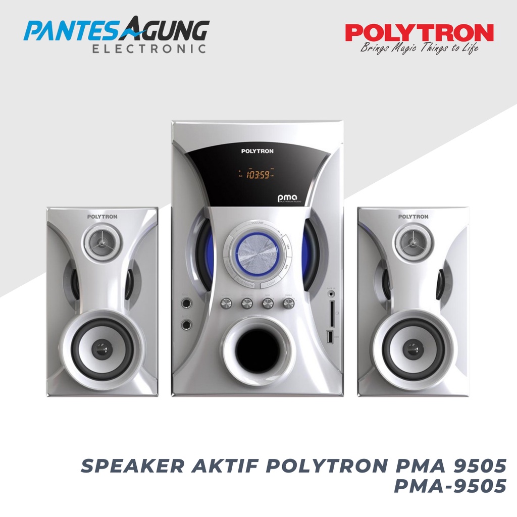 SPEAKER AKTIF POLYTRON PMA 9505 /  PMA 9525