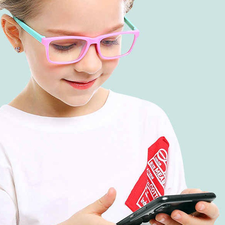 Kacamata Anak Anti Radiasi Gadget - Flexible Frame-3