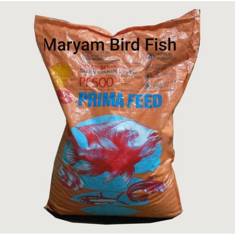 PF 500 Prima Feed Pf500 Repack 1kg Pakan Benih Ikan