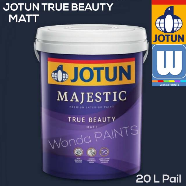 JOTUN MAJESTIC TRUE BEAUTY MATT WHITE 20 LITER