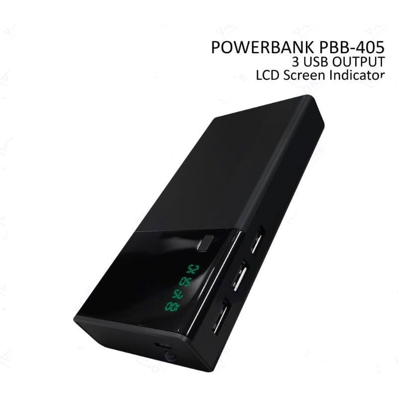 Power Bank PBB-405 SAMSUNG 20000mAH PowerBank SAMSUNG PBB405 3USB LED 20000mAH