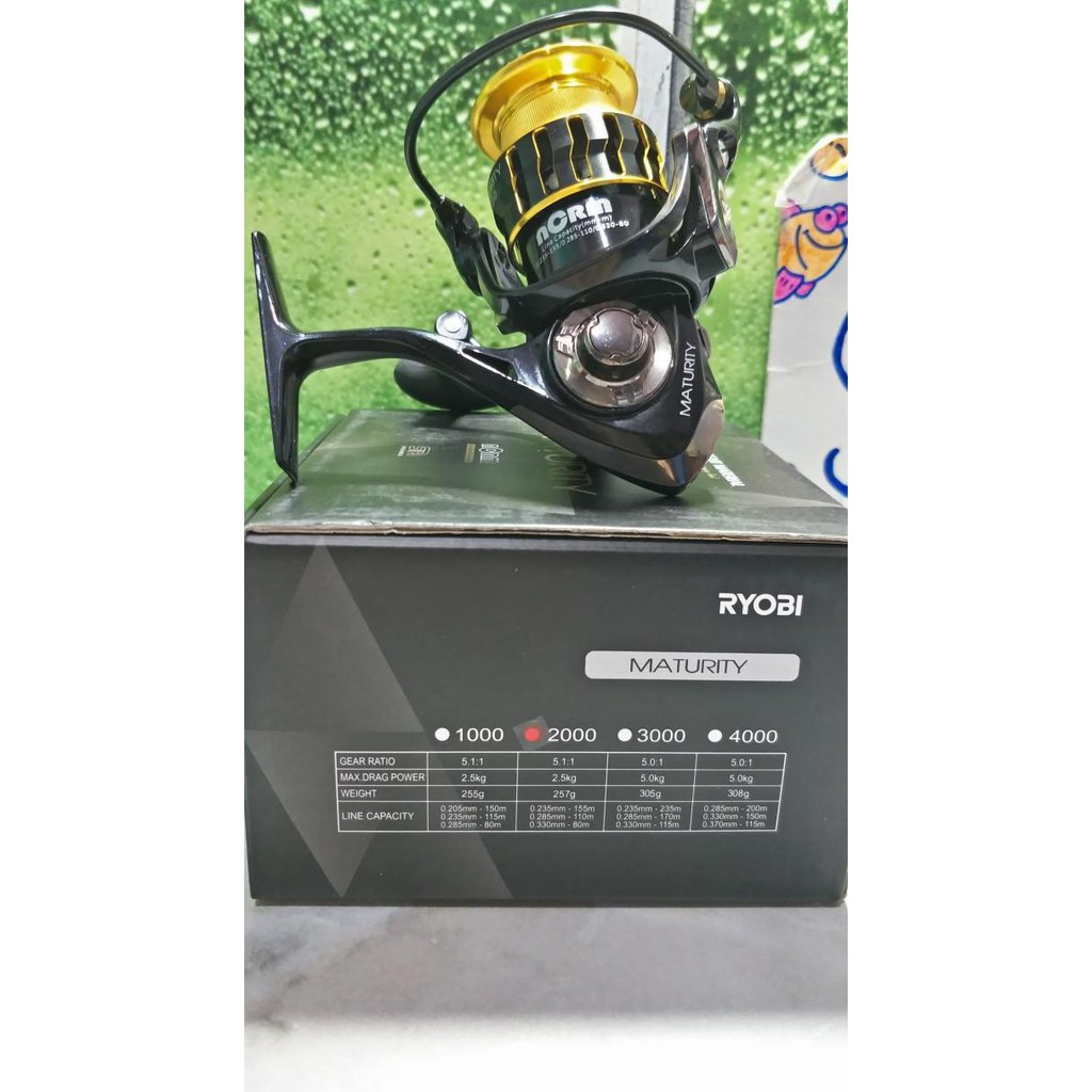 Terlaris Reel Ryobi Maturity 2000 Limited