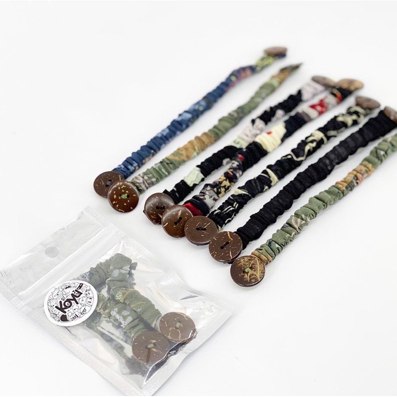 Koyu Hijab Connector Kain Masker Murah Best Seller