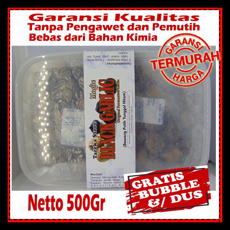 

BAWANG PUTIH HITAM TUNGGAL 1/2 KG -BLACK GARLIC- BAWANG HITAM LANANG TERLARIS