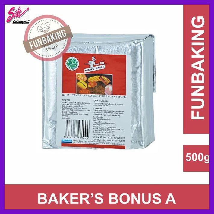 

Giragi- Funbaking - Bread Improver Bakers Bonus 500Gr -Makanan-Minuman.