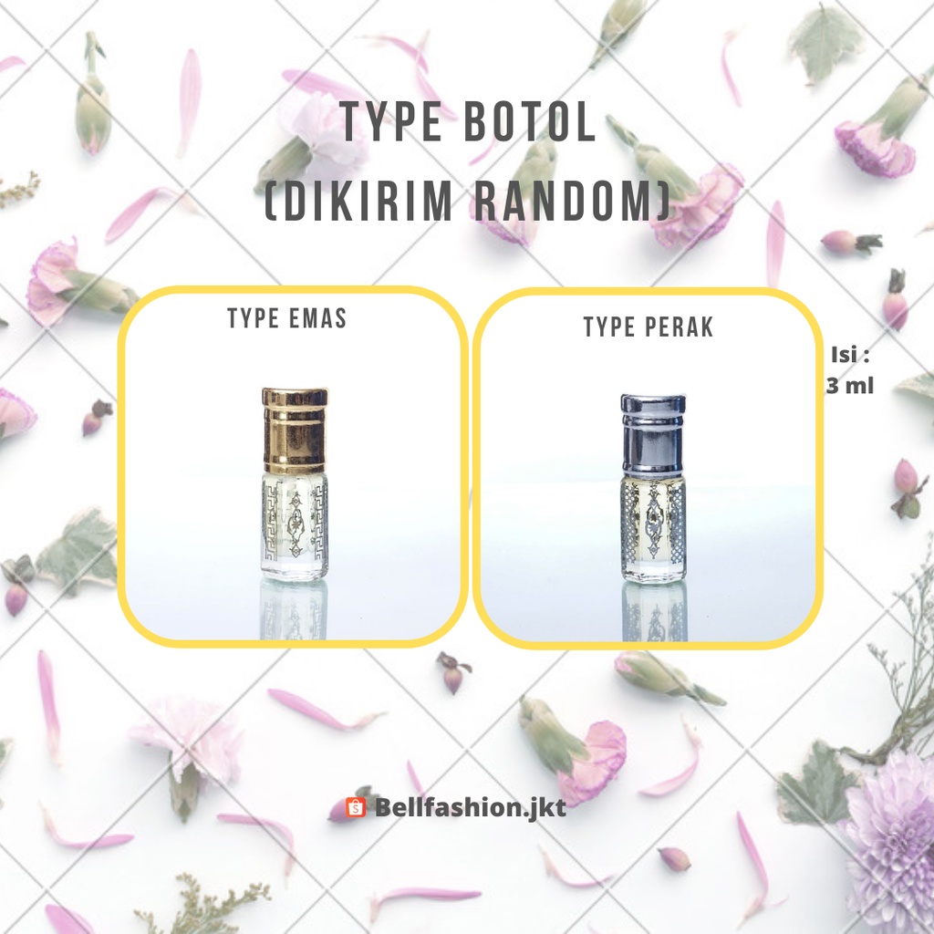 Musk Tiba / Varian Parfum Timur Tengah 3 ml Original