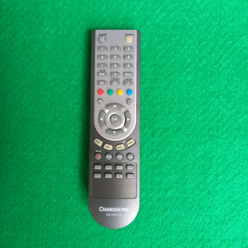 Remote TV LCD CHANGHONG Original . G6C52B - C2 .