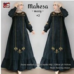 MAHESA MAXY DRESS GAMIS WANITA TERBARU