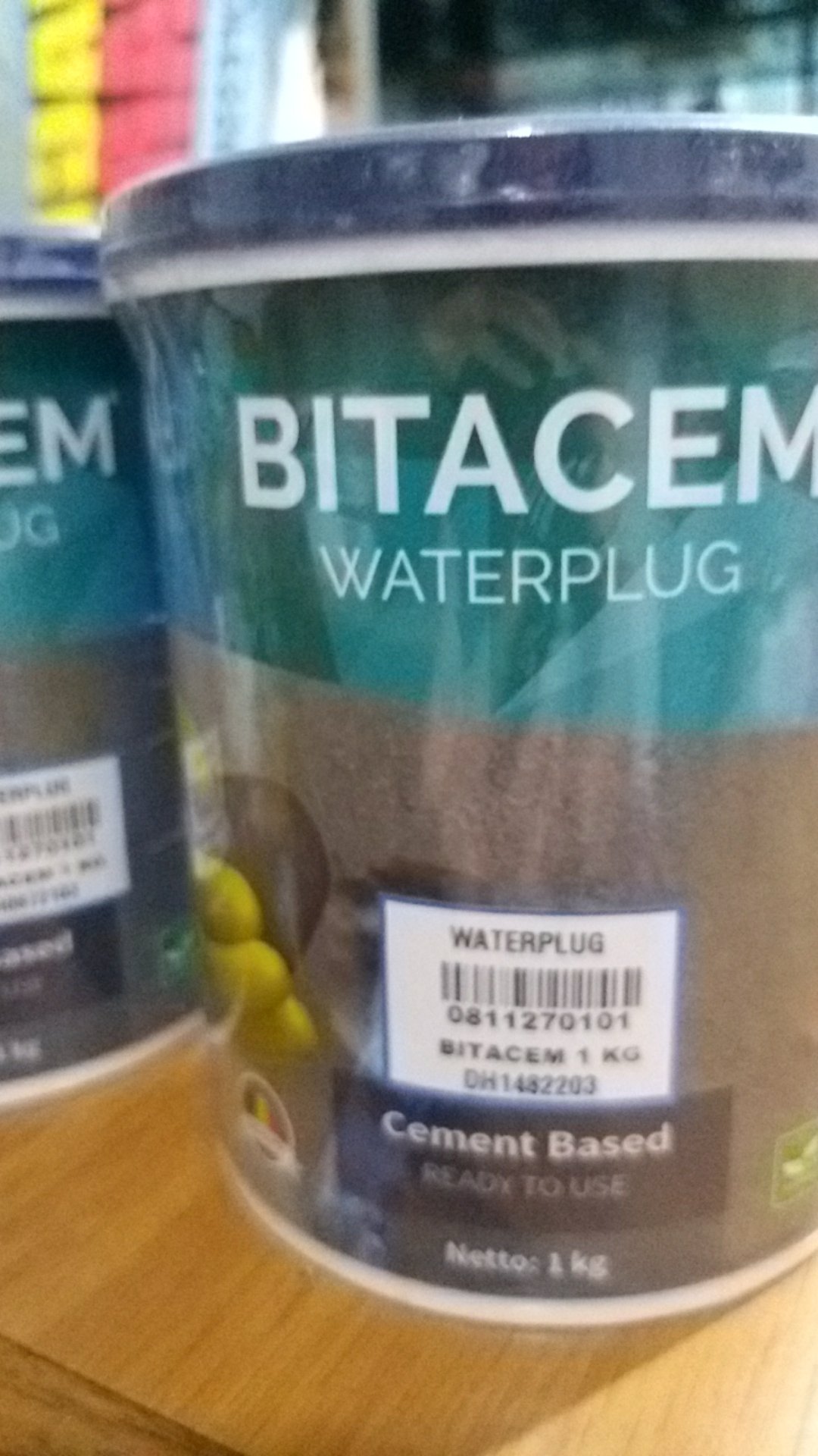Penyumbat Kebocoran - Bitacem Waterplug 1kg