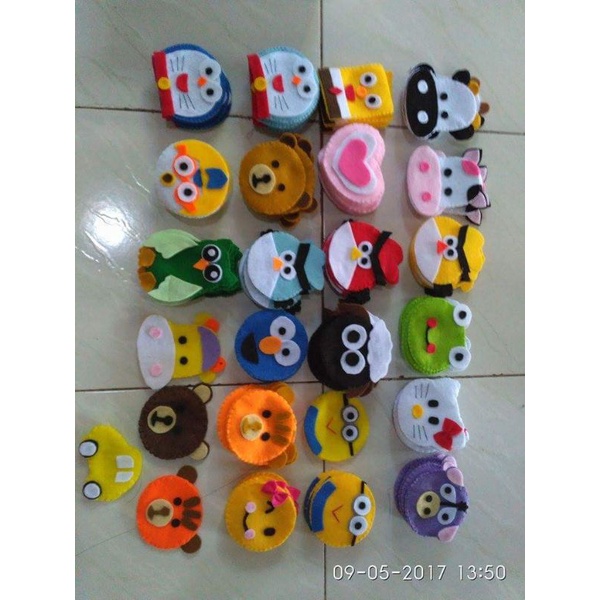 Amplop boba flanel amplop lebaran