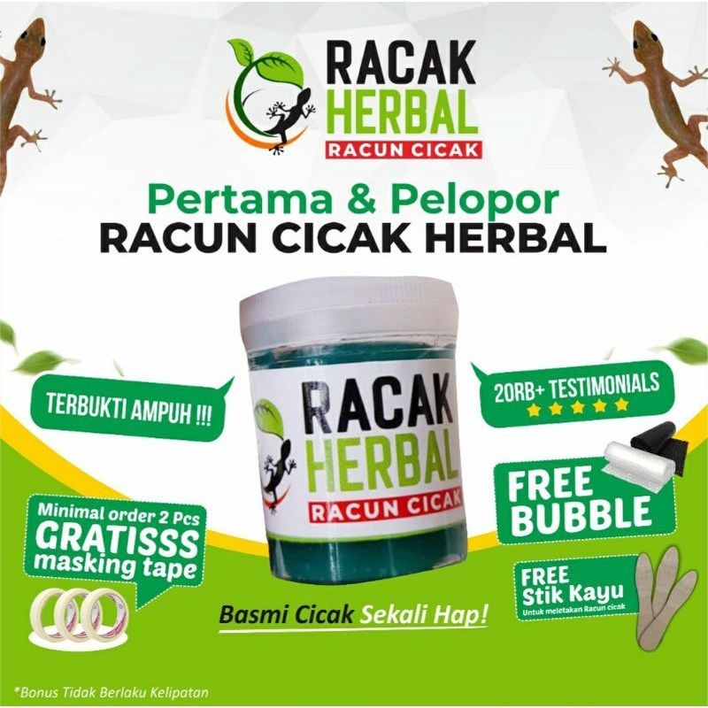 Racak Herbal Racun Cicak Herbal Paling Ampuh Racun Tokek Usir Cicak Usir Tokek