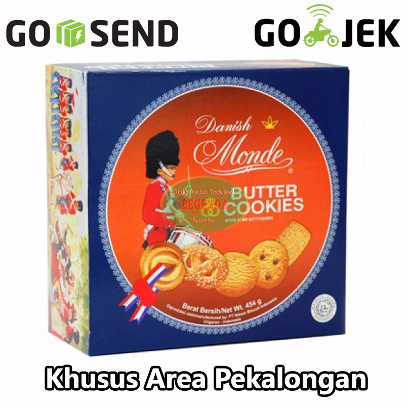 

Danish Monde Butter Cookies 454gr