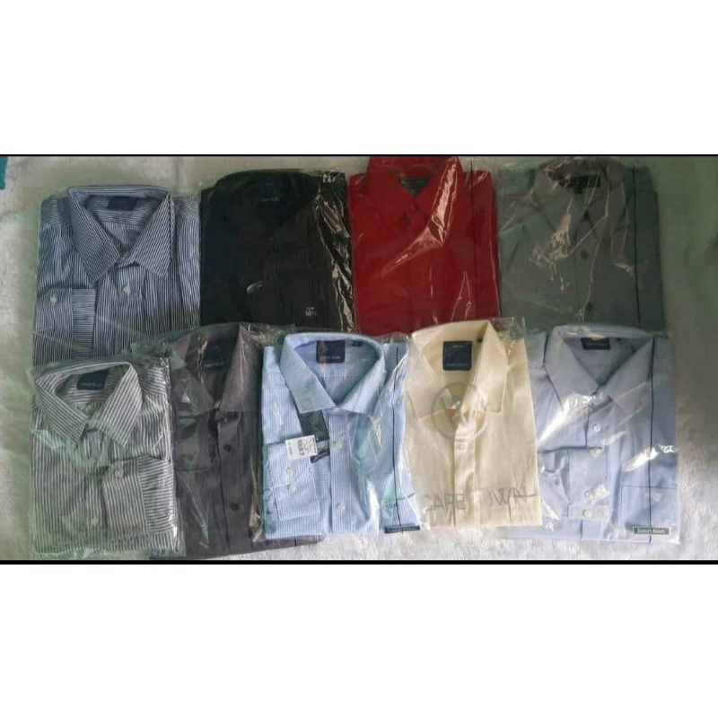 Kemeja Stanley Adams Original Lengan Pendek