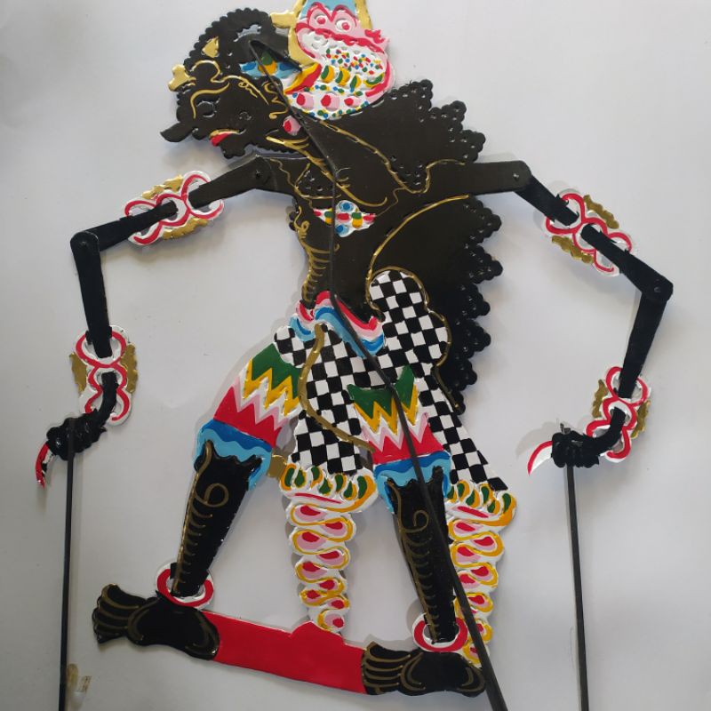 wayang kulit kertas jagalabilawa Werkudara Bima Bratasena