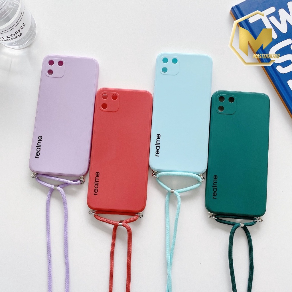 SOFTCASE SLINGCASE ORIGINAL SILIKON PELINDUNG KAMERA REALME C1 C2 5I 5S 5 PRO NARZO 6 MA2084