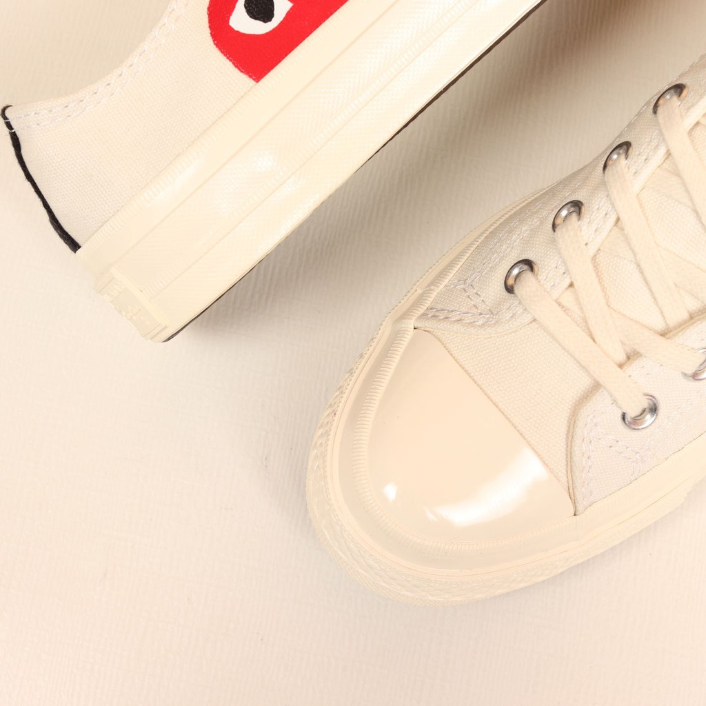 Converse x Comme Des Garcons PLAY All Star Chuck ‘70 OX Whita