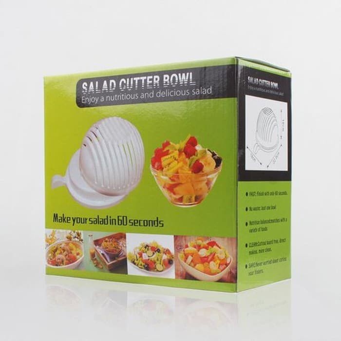 Cutter Bowl Salad / Mangkok Pemotong Salad Sayur dan Buah