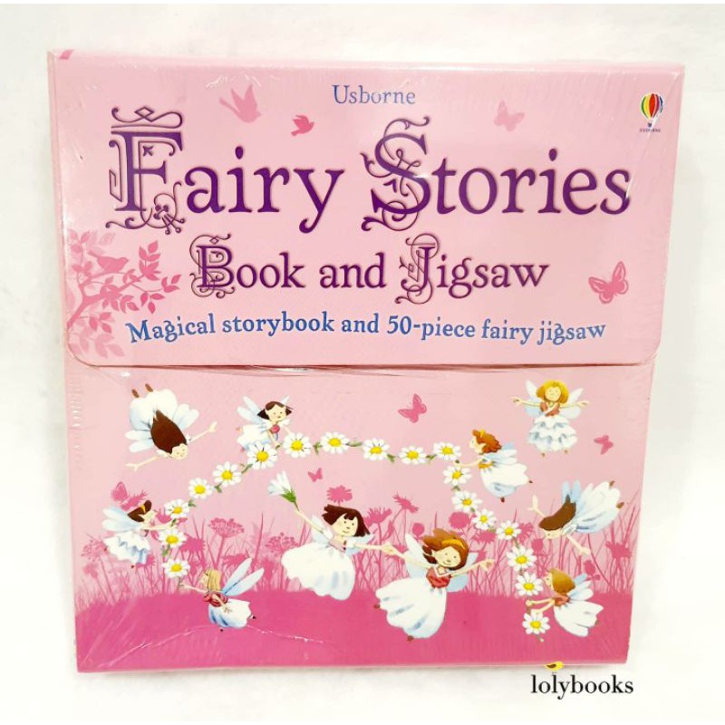 Usborne Fairy Stories Book & Jigsaw