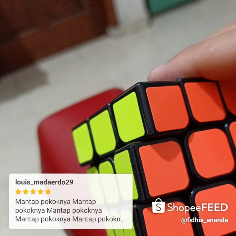 Rubik 3x3 Yongjun Guanlong Murah Black Base - Rubik 3x3 Guanlong Murah - Rubik 3x3 Murah