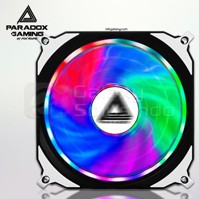 Paradox Gaming Fan 120mm RGB LED - F12VRB0515