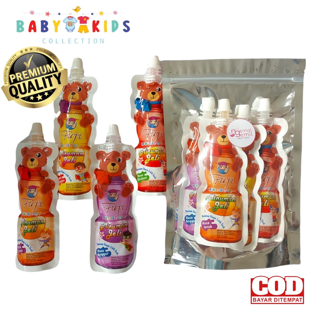

Minuman Jeli Teddy Bear Aneka Rasa buah Kualitas Premium