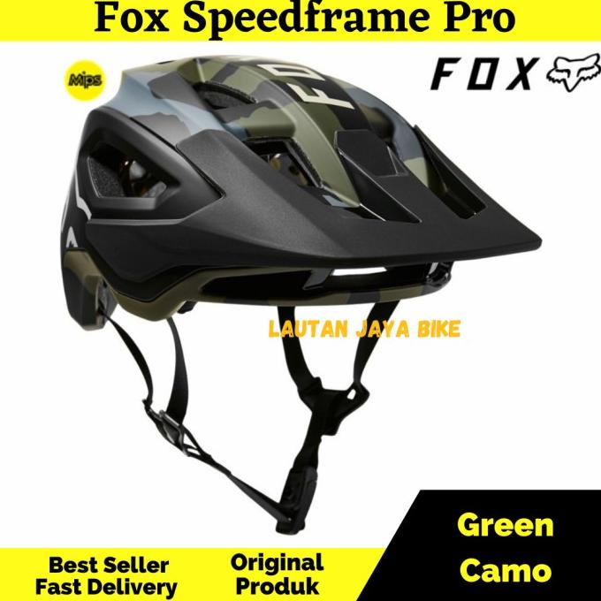 HELM FOX SPEEDFRAME PRO MIPS - GREEN CAMO