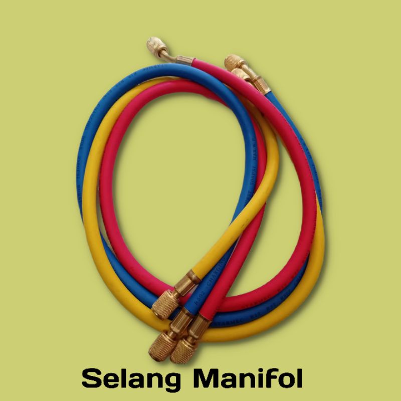 Selang Manifol Set Slang isi Freon 3pcs