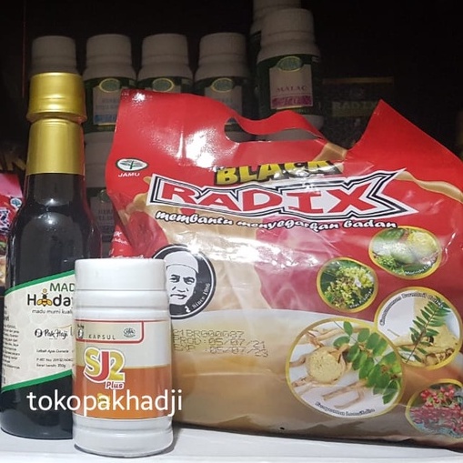 SOB (Set  Out Break) Pak Haji HPA ( SJ2 + black Radix + madu hidayah )