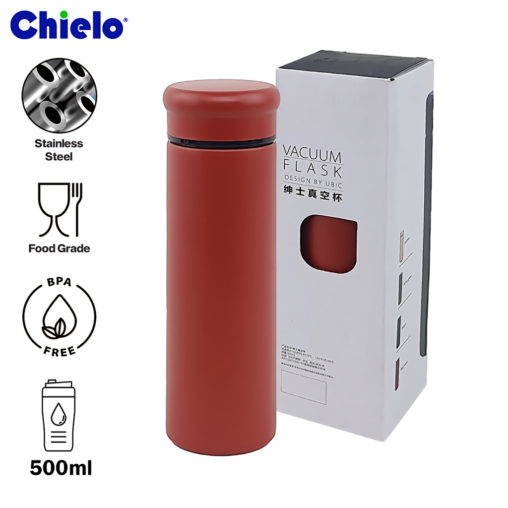 Jual Chielo Botol Minum Premium Tumbler 500 Ml Solid Vacum Stainless Steel Bottle Chi Sld Varian 1115