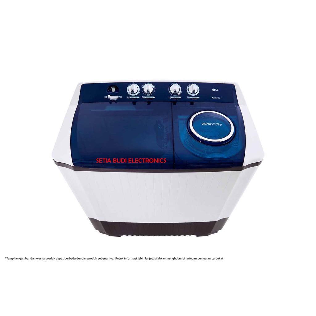 Mesin Cuci LG 2 Tabung 16 kg / 16kg  P1600RT 1600 dua tabung