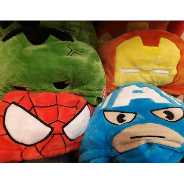 Selimut Marvel Miniso Murah Original